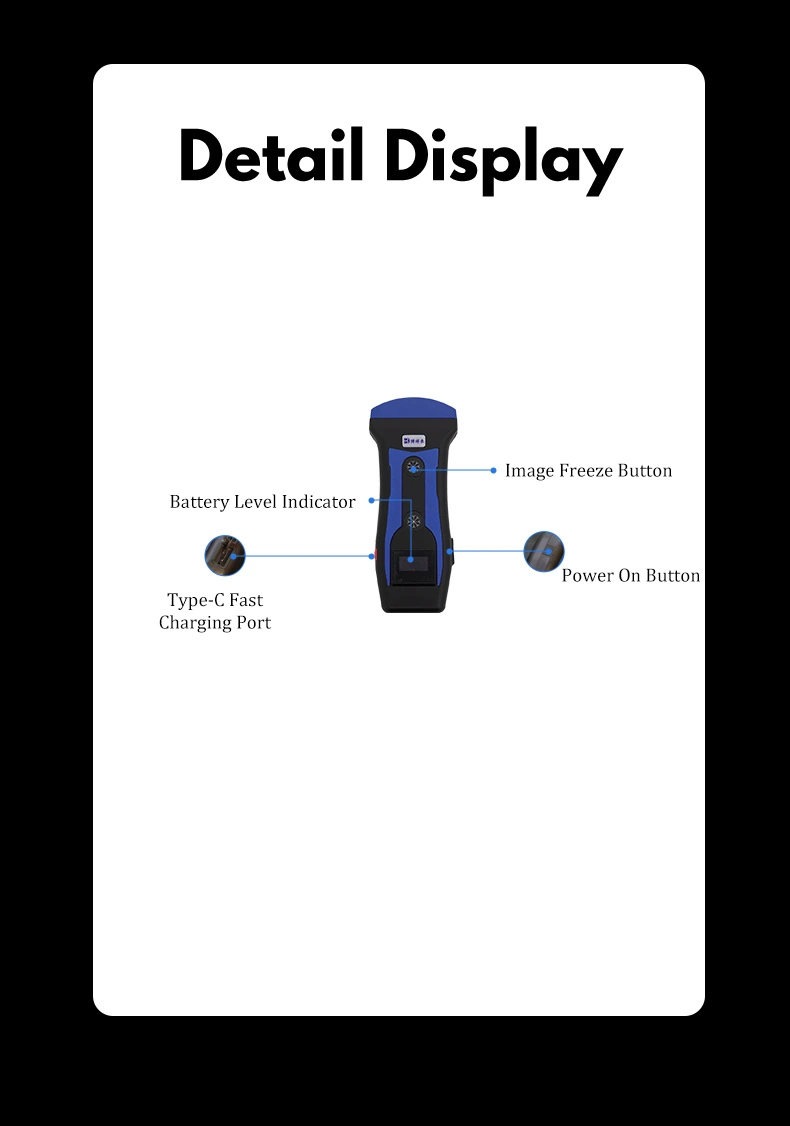 BXL-S201 portable doppler veterinary ultrasound machine